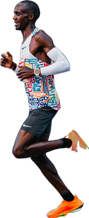 Jacob Kiplimo, freigestelltes Foto