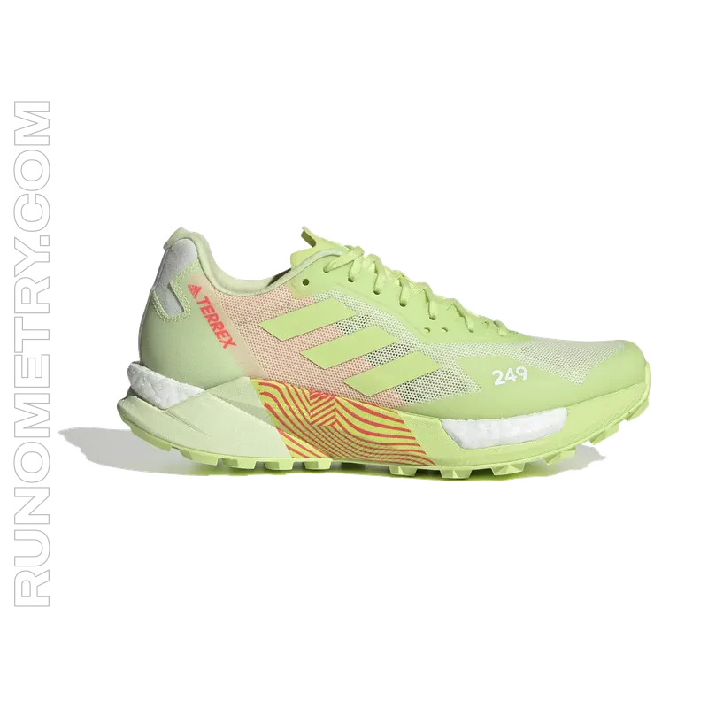 adidas 160 Terrex Agravic Ultra, vista lateral, Cinza