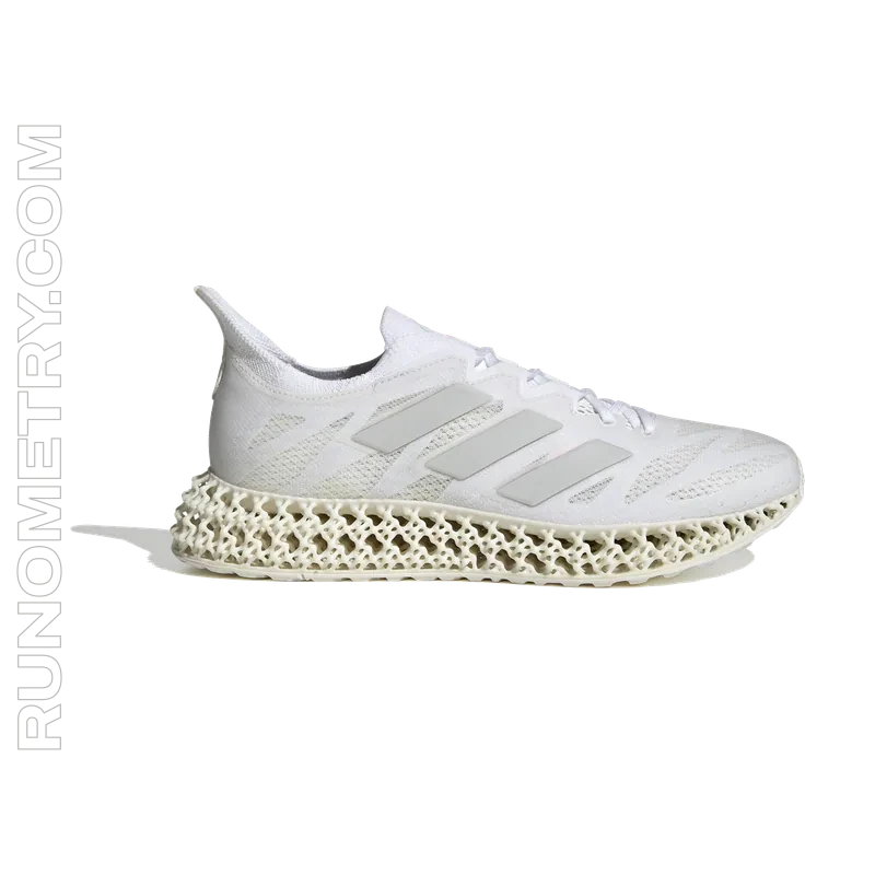 adidas 4DFWD 3, vedere laterală, Alb