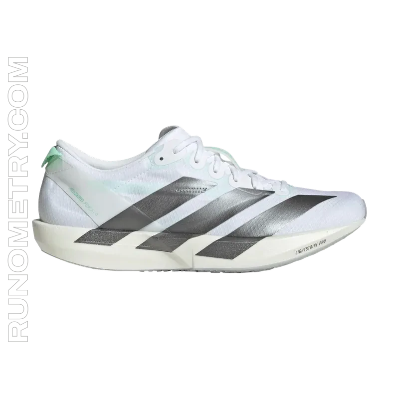 adidas Adizero Japan 9, zijaanzicht, Wit