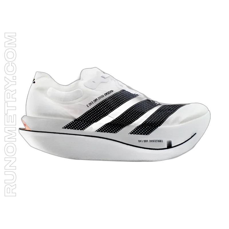adidas Adizero Adios Pro Evo 3, pohled z boku