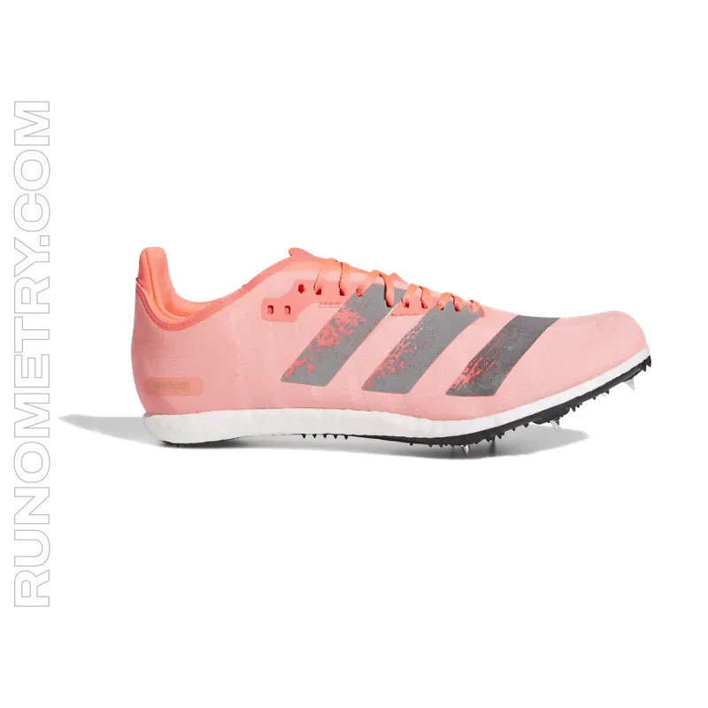 adidas Adizero Avanti Spikes, Seitenansicht, Rosa