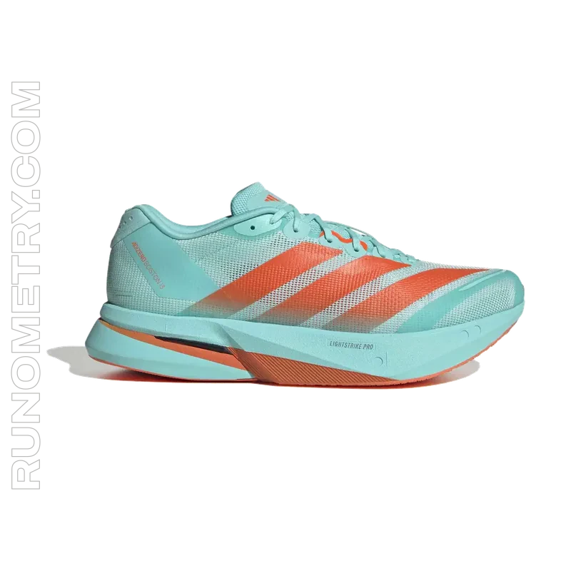 adidas Adizero Boston 13, widok z boku, Niebieski