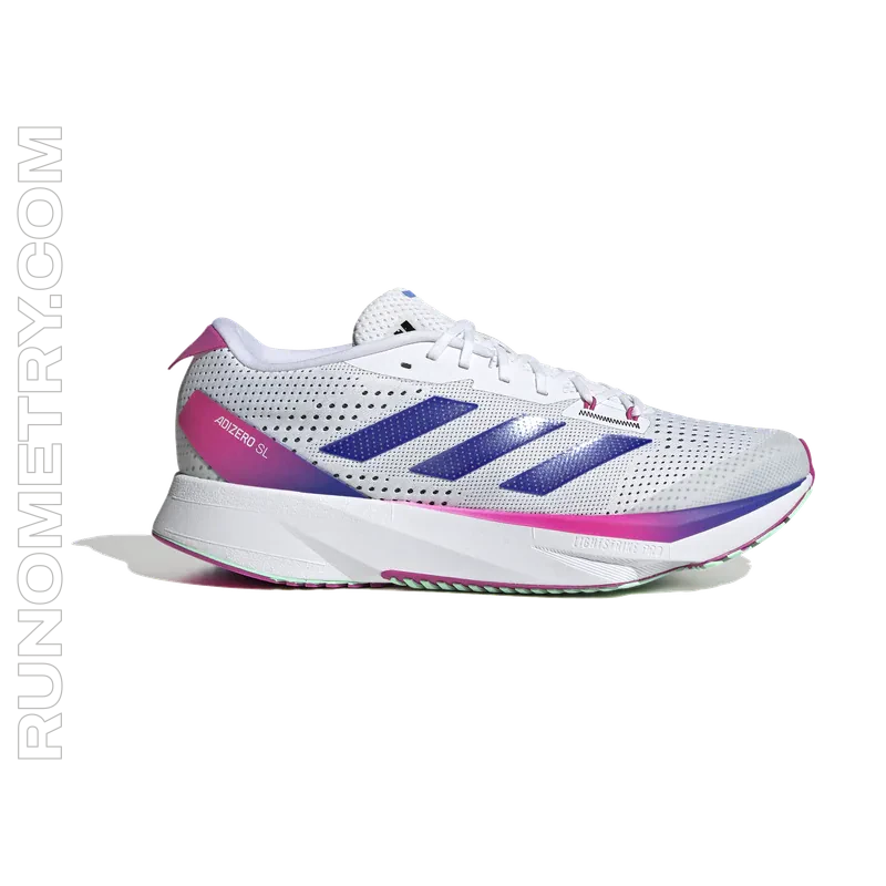 adidas Adizero SL, pohled z boku, Bílá
