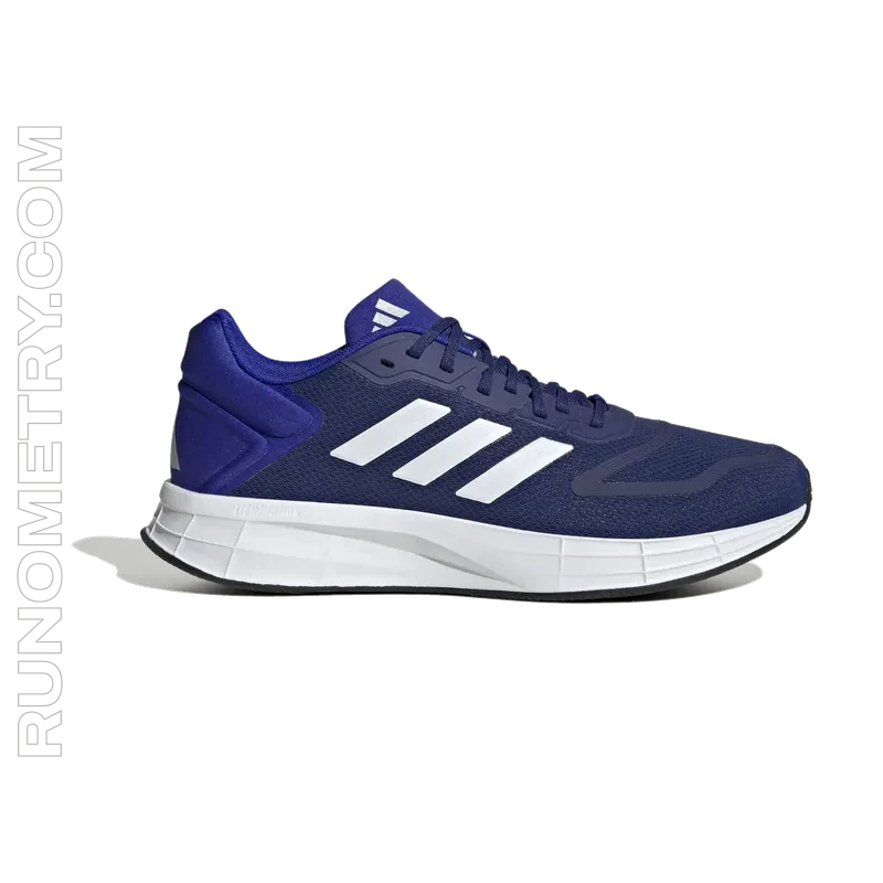 adidas Duramo 10, widok z boku, Niebieski
