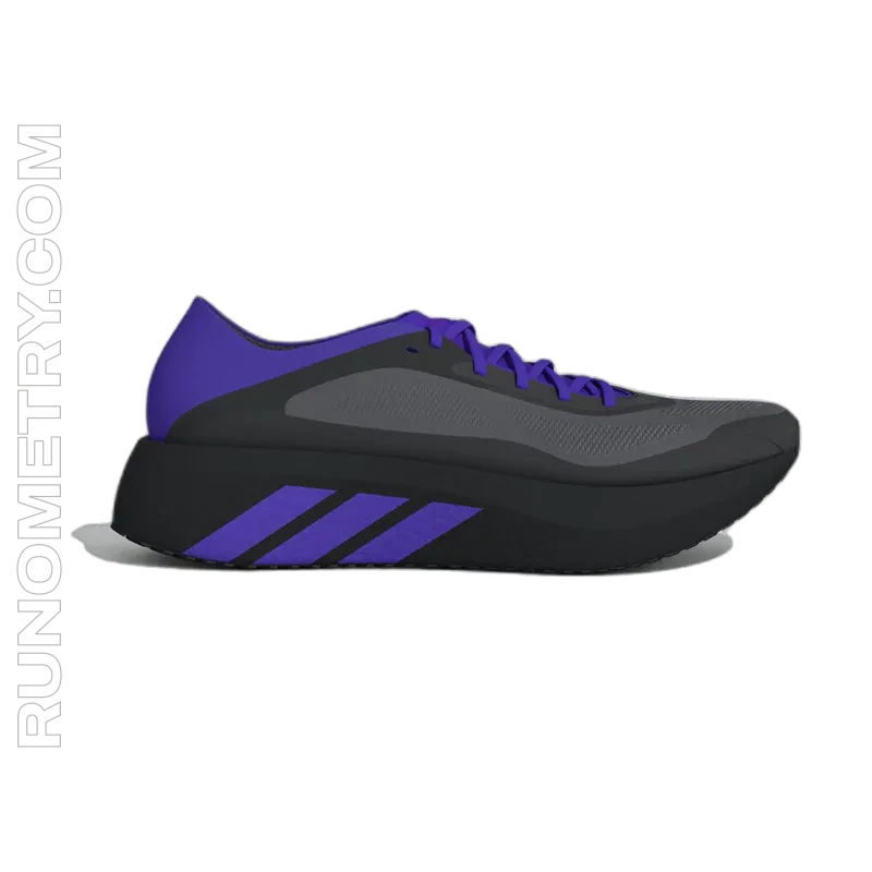 adidas Hyperboost Run, vue de côté, Noir