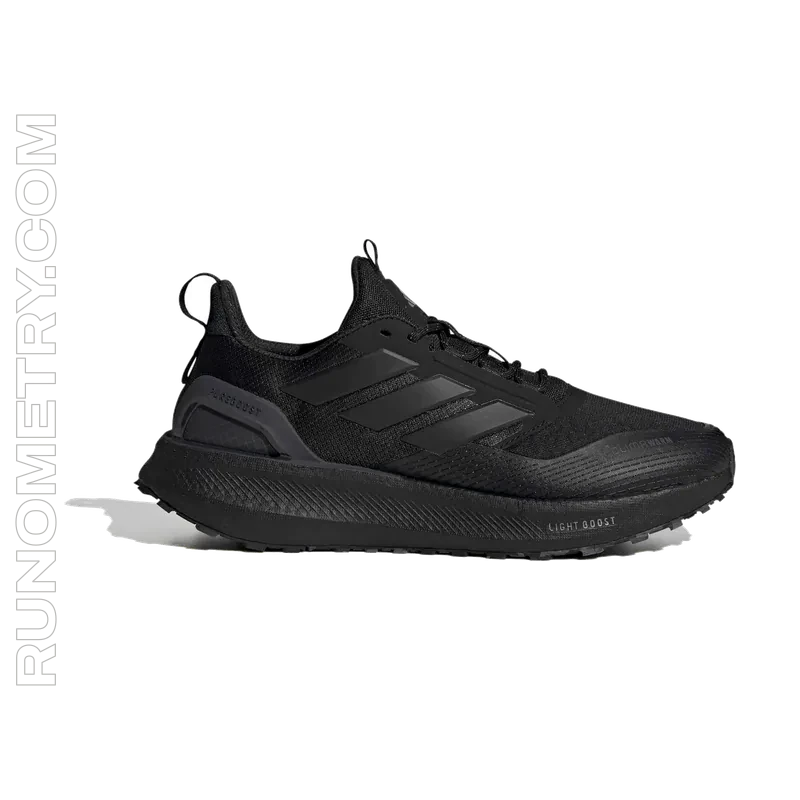 adidas Pureboost 5, pohled z boku, Černá