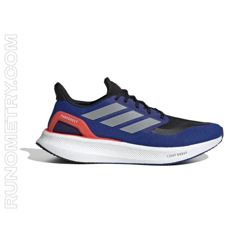 adidas Pureboost 5, pohled z boku, Modrá