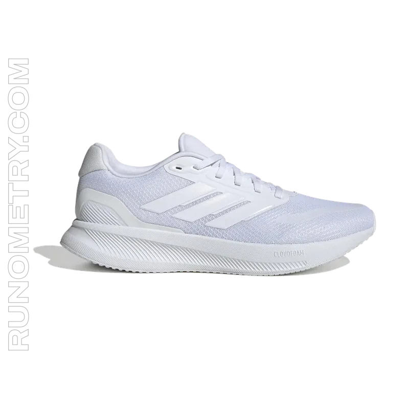 adidas Runfalcon 5, zijaanzicht, Wit