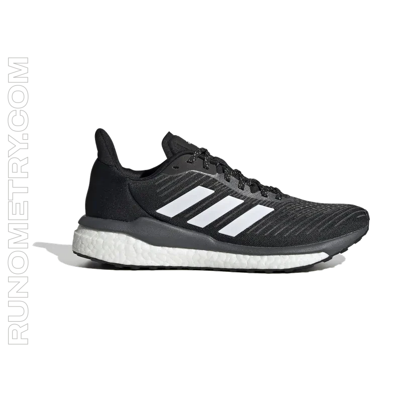 adidas Solar Drive 19, Seitenansicht, Schwarz