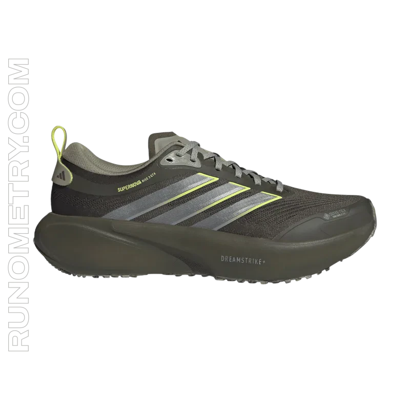 adidas Supernova Rise 3 GTX, vue de côté, Vert