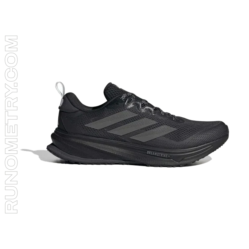 adidas Supernova Rise ATR, vista laterale, Nero