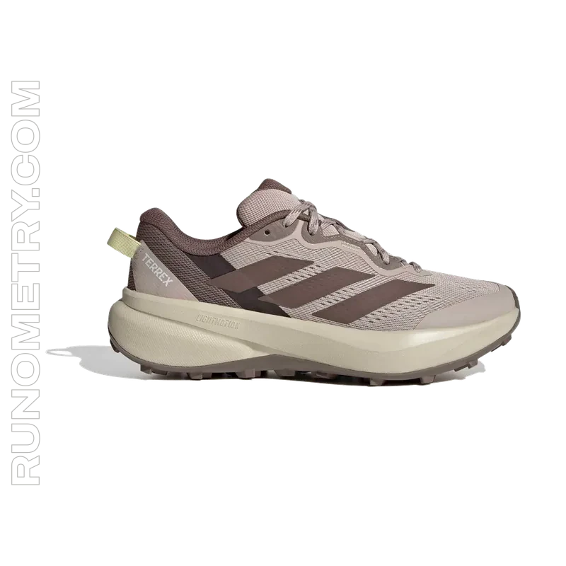 adidas Terrex Tracefinder Plus, vedere laterală, Bej