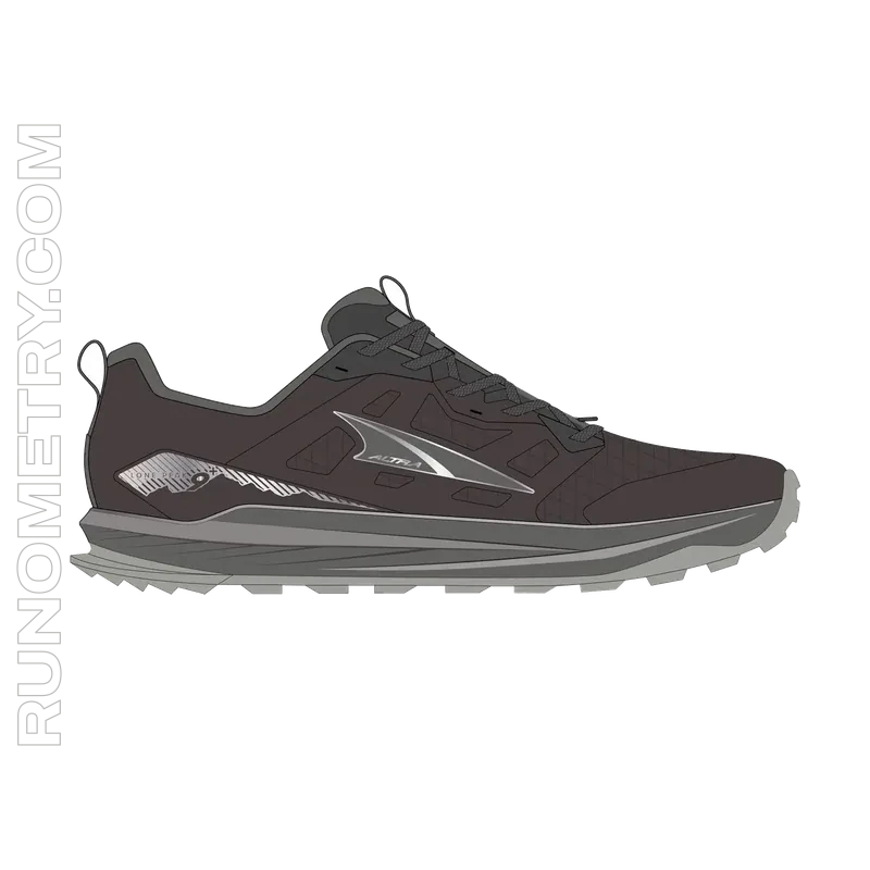 Altra Lone Peak 9+, zijaanzicht, Wit