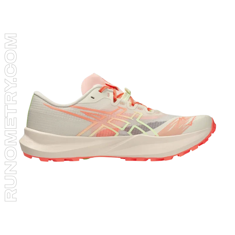 ASICS Fuji Lite 7, vista lateral, Argent