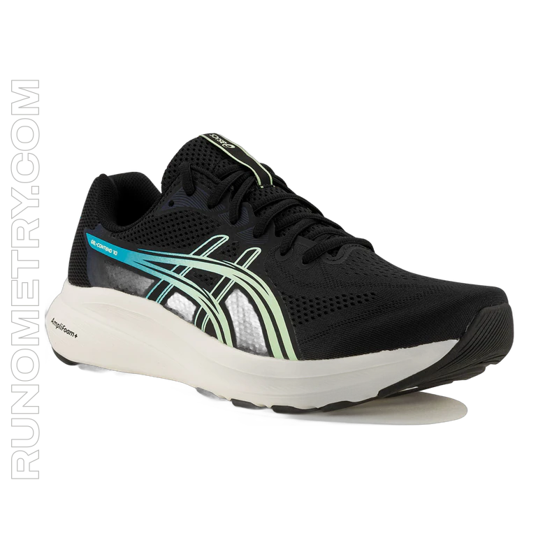 ASICS Gel-Contend 10, vista lateral, Negro
