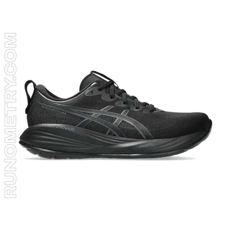 ASICS Gel-Cumulus 27, vista lateral, Cinza