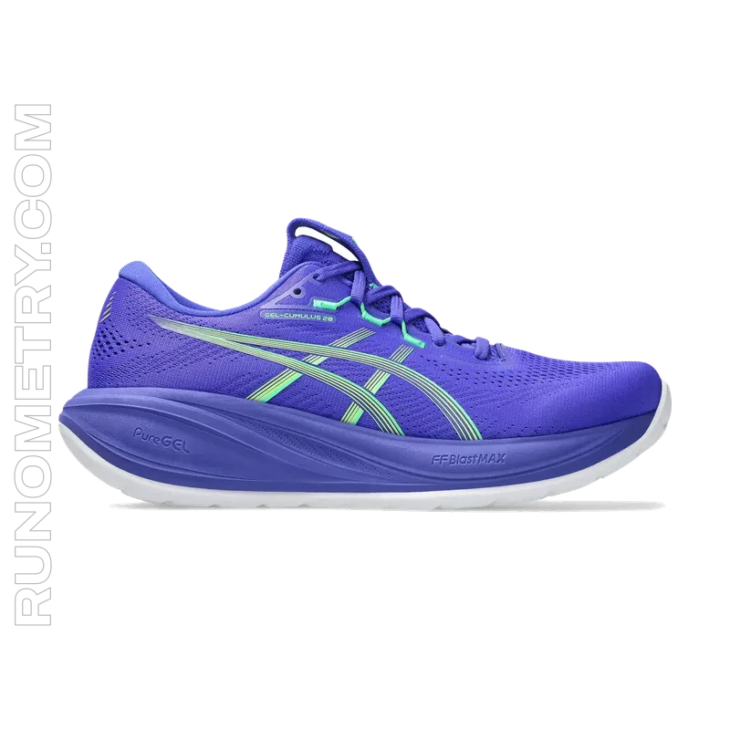 ASICS Gel-Cumulus 28, side view, Purple