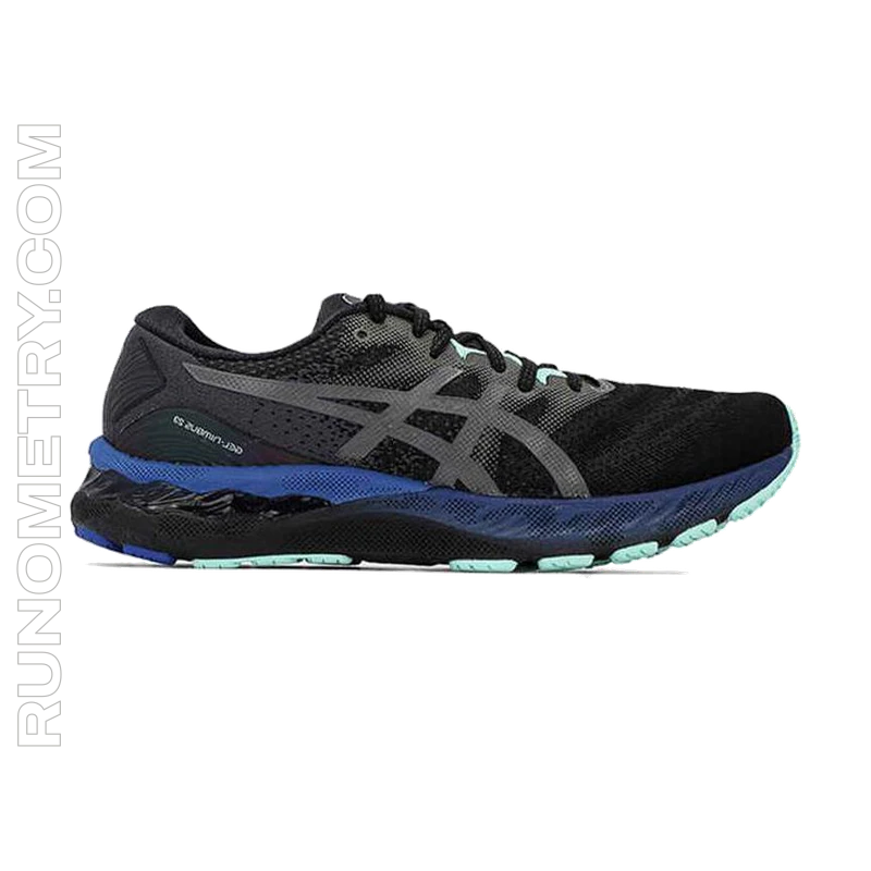 ASICS Gel-Nimbus 23, vue de côté, Gris