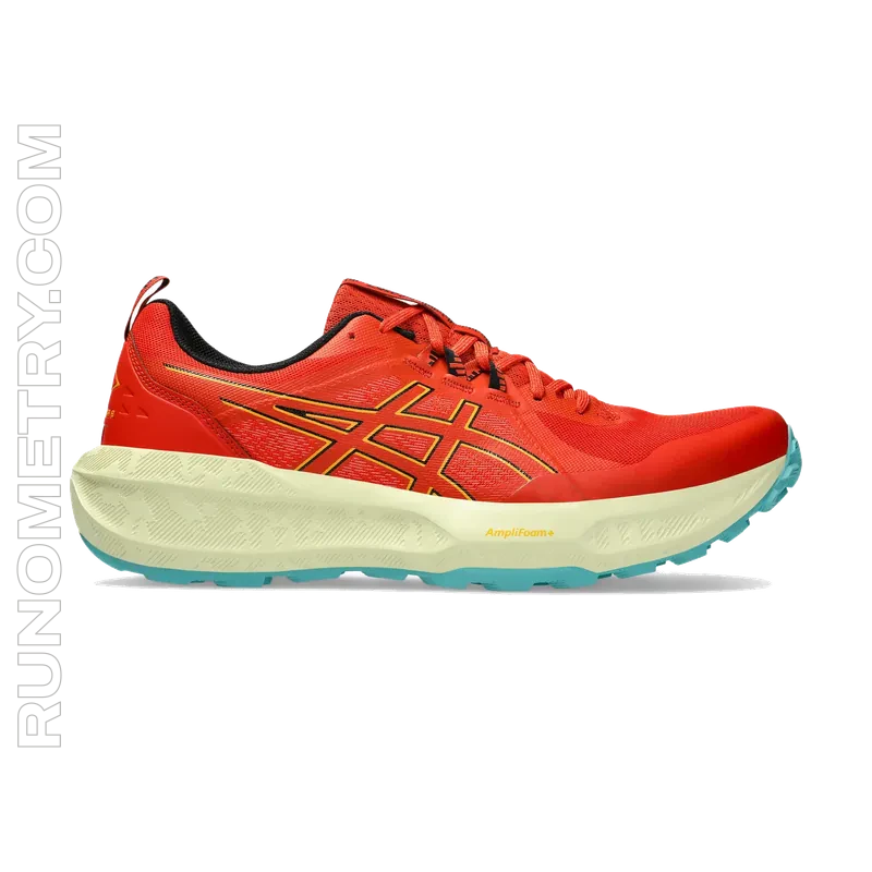 ASICS Gel-Sonoma 8, vista lateral, Vermelho