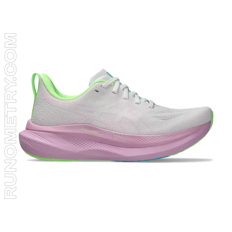 ASICS Glideride Max 2, side view, White