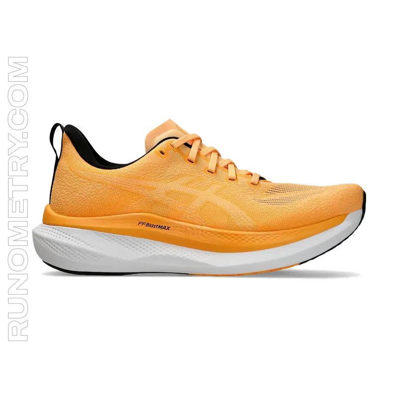 ASICS Glideride Max 2, widok z boku, Pomarańczowy