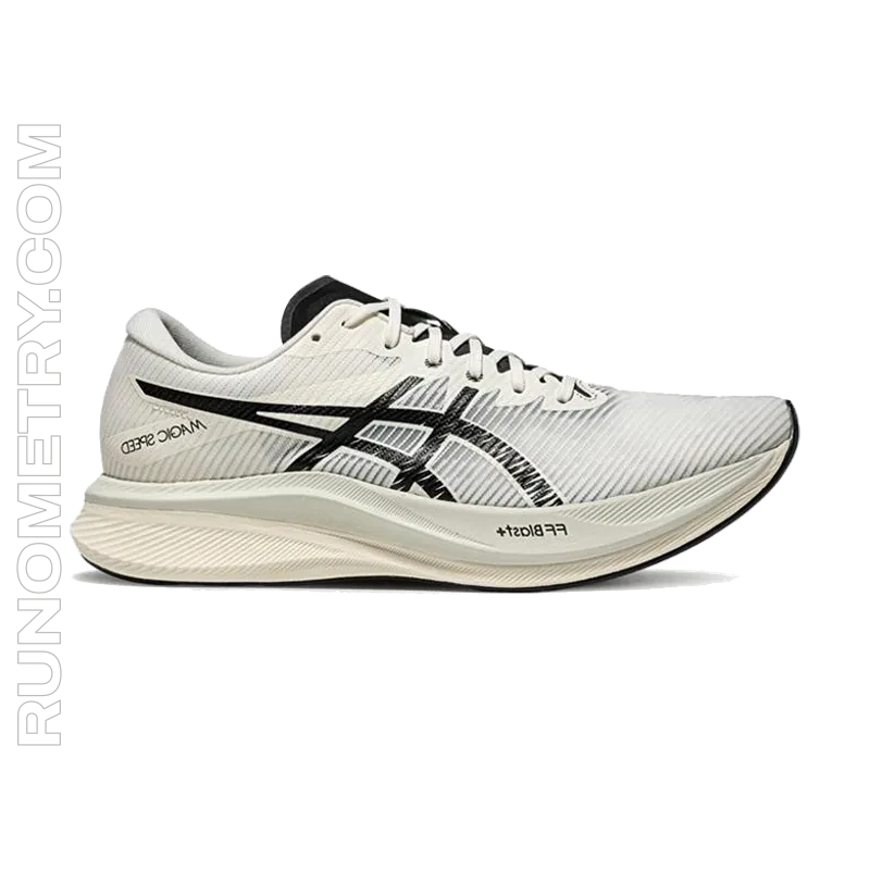 ASICS Magic Speed 3, pohled z boku, Bílá