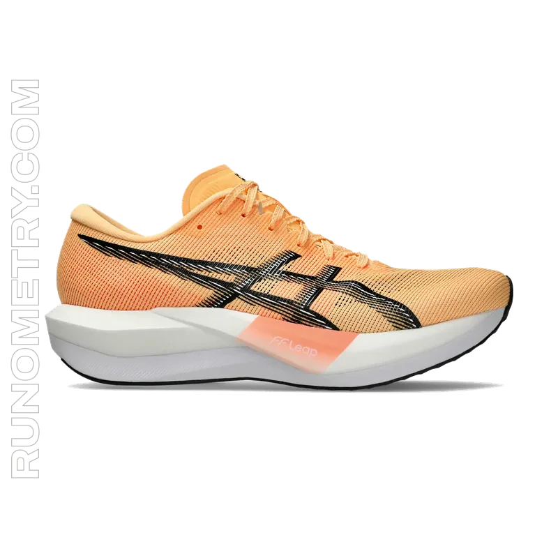 ASICS Magic Speed 5, vista lateral, Laranja