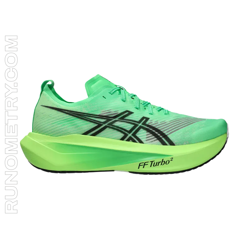 ASICS Megablast, pohled z boku, Zelená