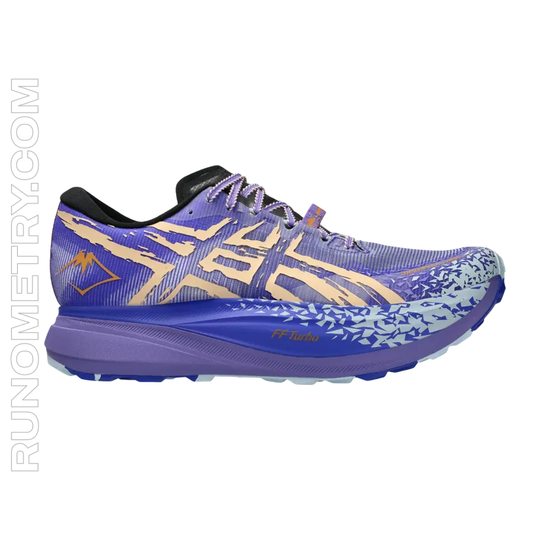 ASICS Metafuji Trail, pohled z boku, Modrá