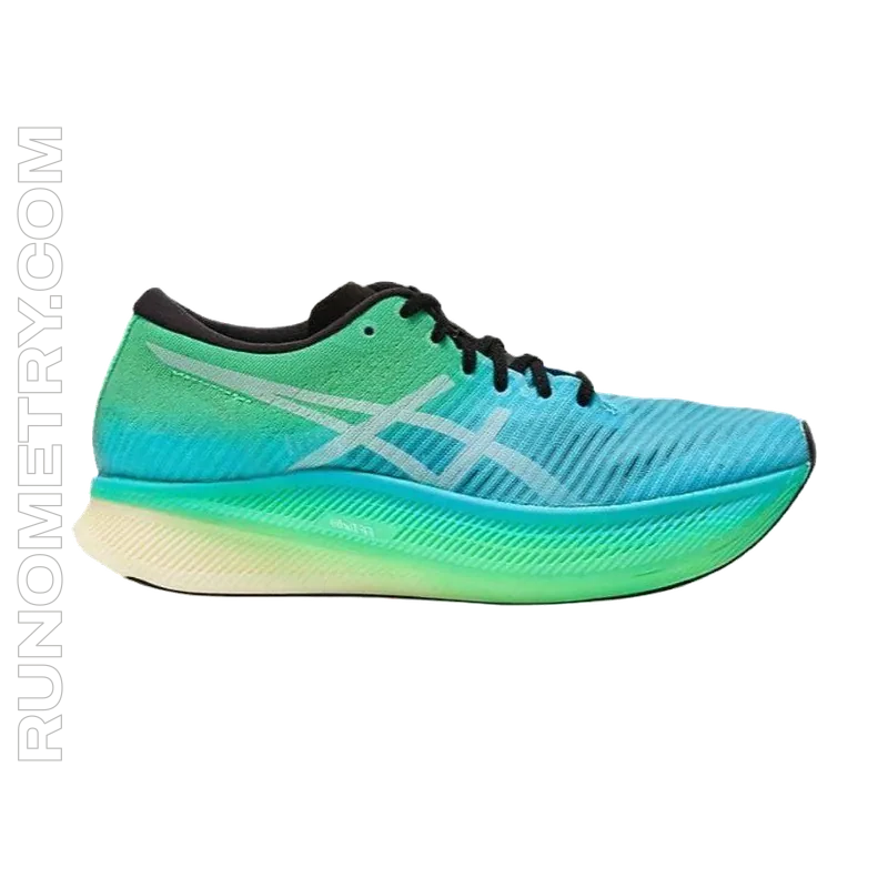 ASICS Metaspeed Sky, widok z boku, Niebieski