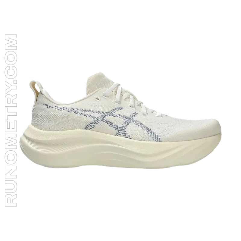 ASICS Nimbus Mirai 2, vista lateral, Blanco