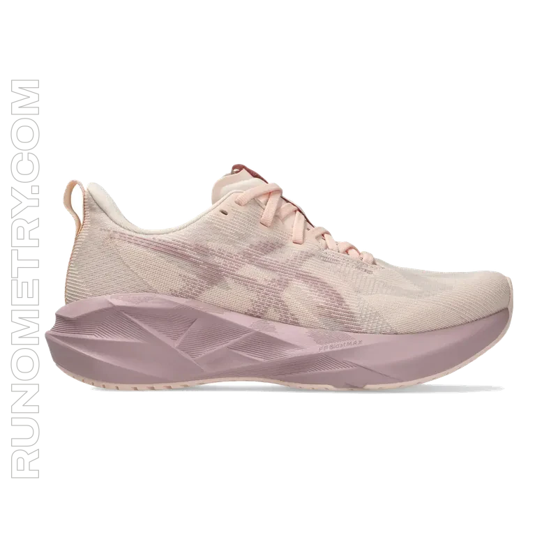 ASICS Novablast 5, side view, Pink