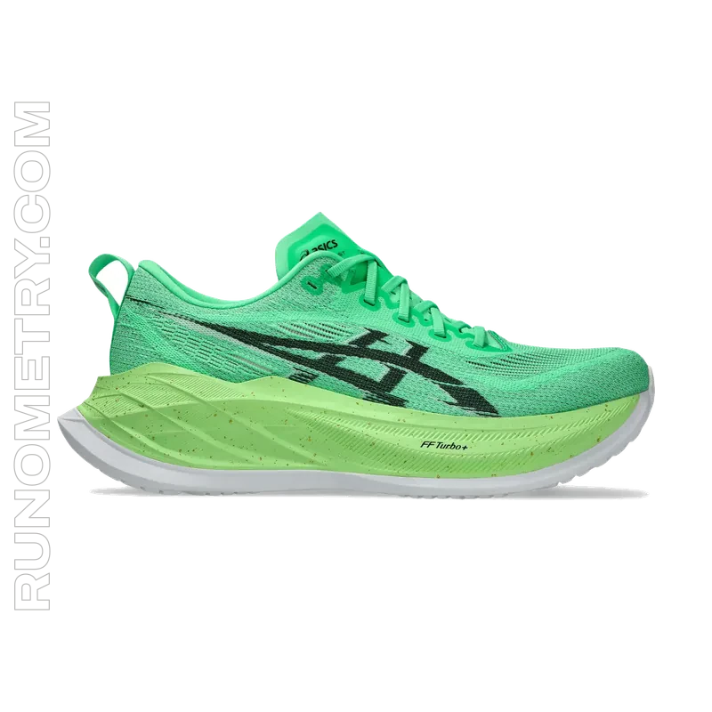 ASICS Superblast 2, vista lateral, Verde
