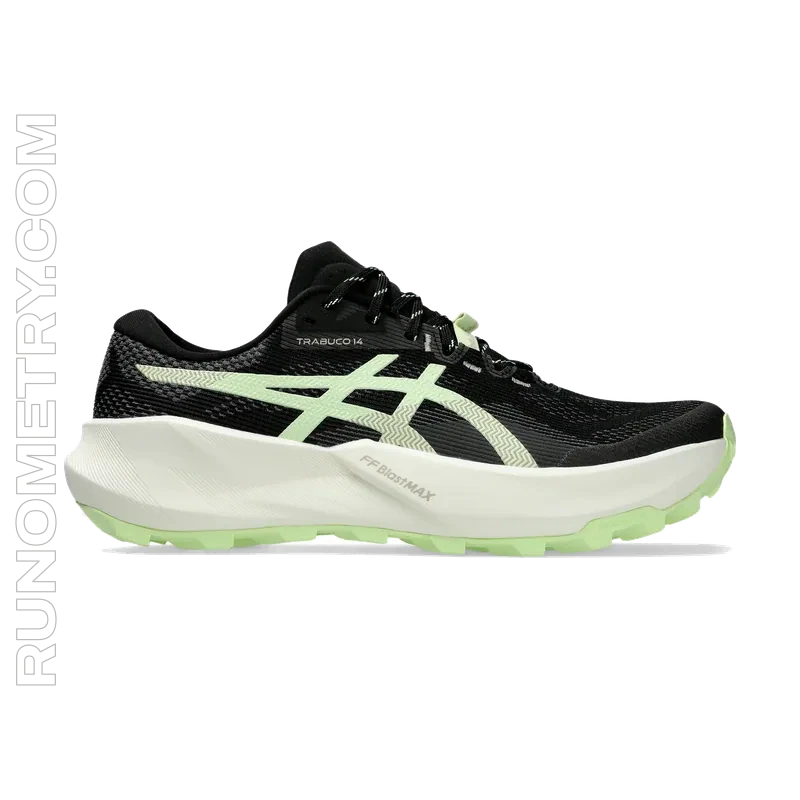 ASICS Trabuco 14, side view, Black