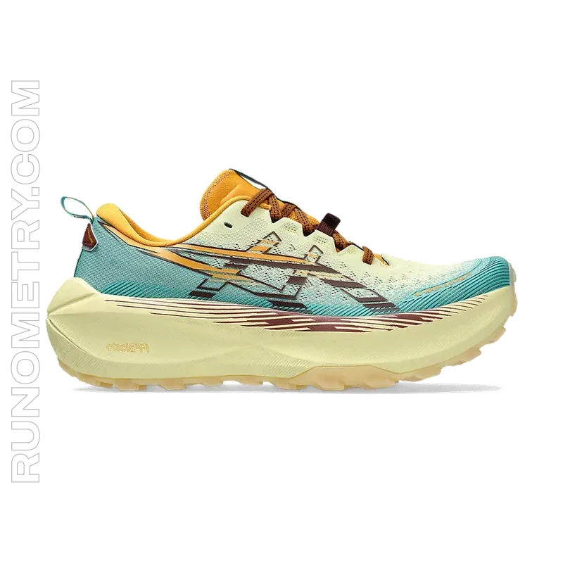 ASICS Trabuco Max 4, vista lateral, Bege