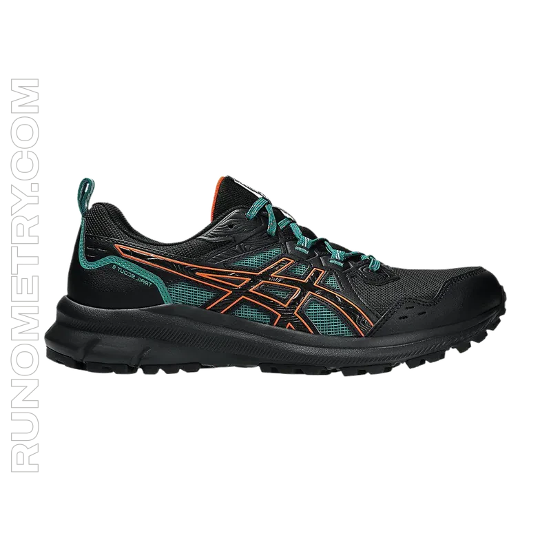 ASICS Trail Scout 3, vue de côté, Noir