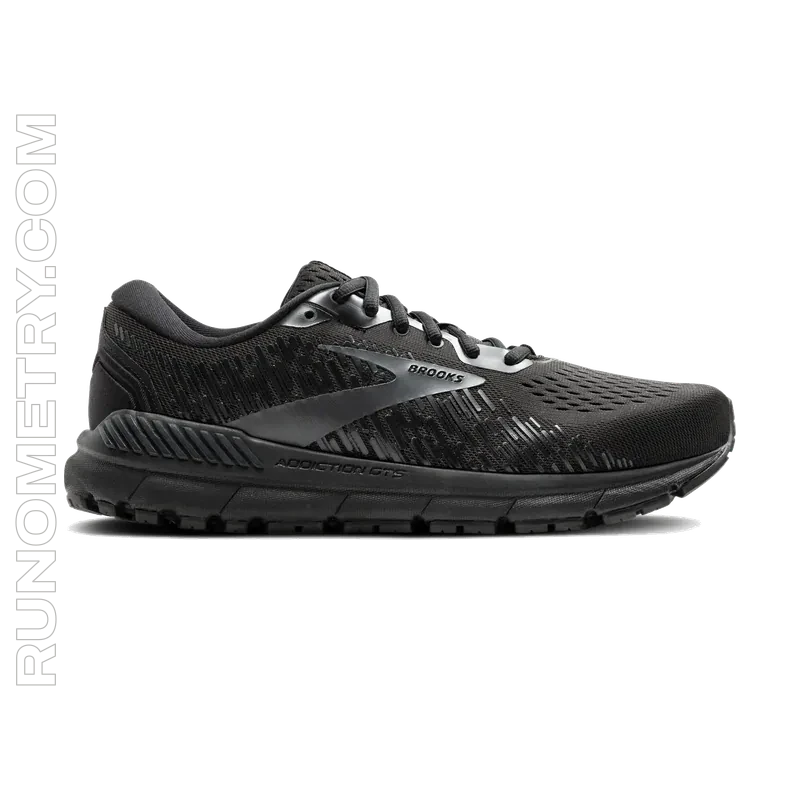 Brooks Addiction GTS 15, widok z boku, Czarny