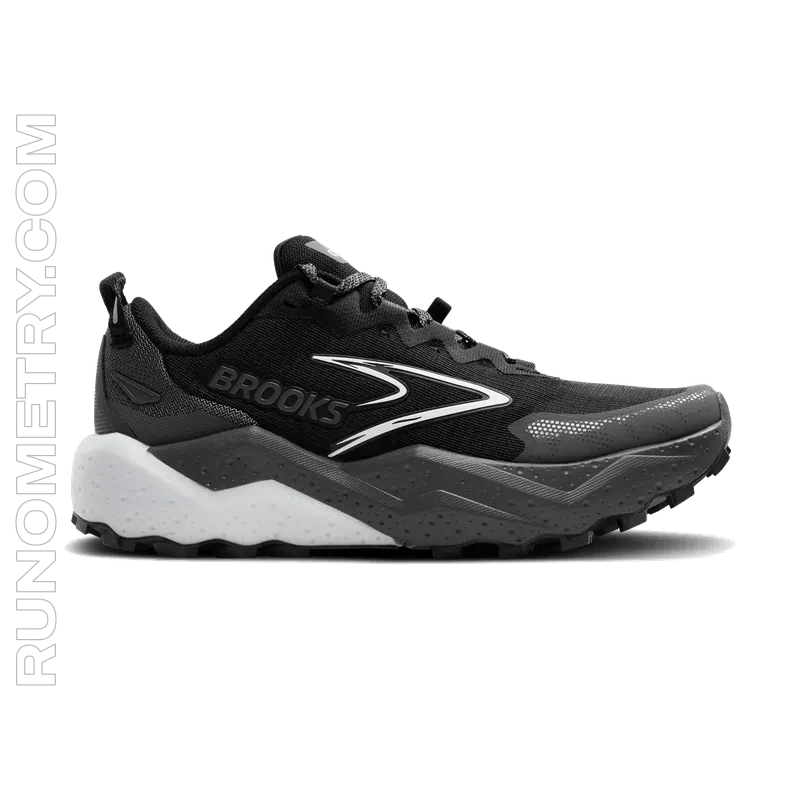Brooks Caldera 8, side view, Black