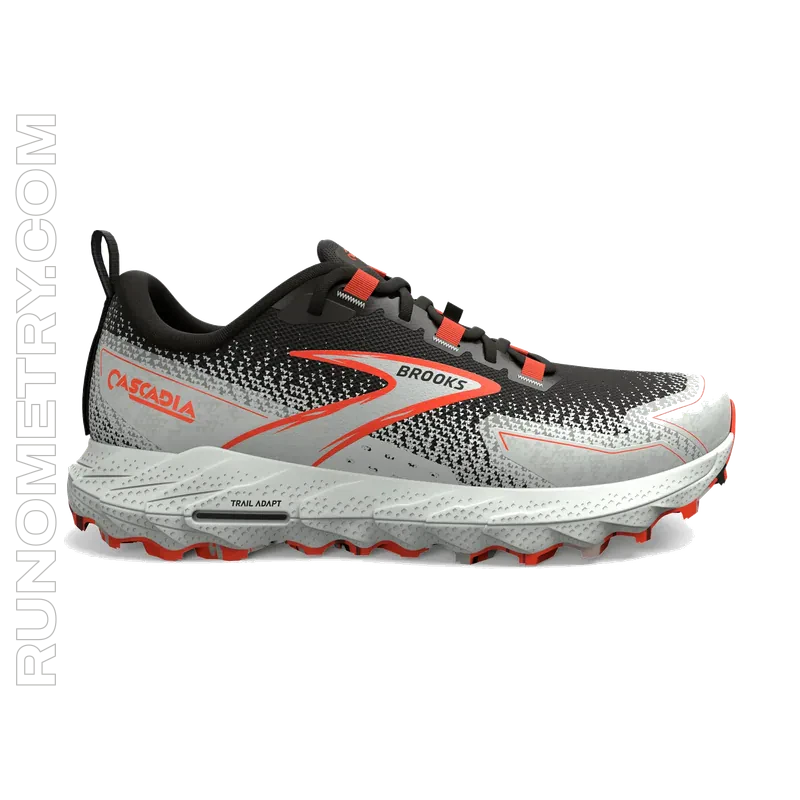 Brooks Cascadia 18, widok z boku, Czarny