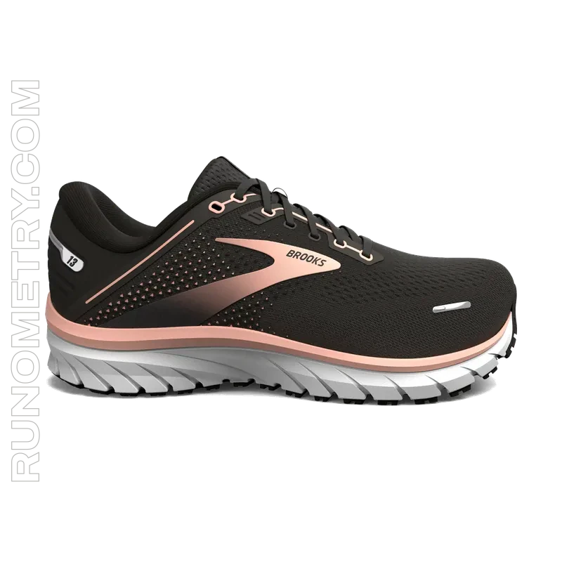 Brooks Defyance 13, widok z boku, Czarny