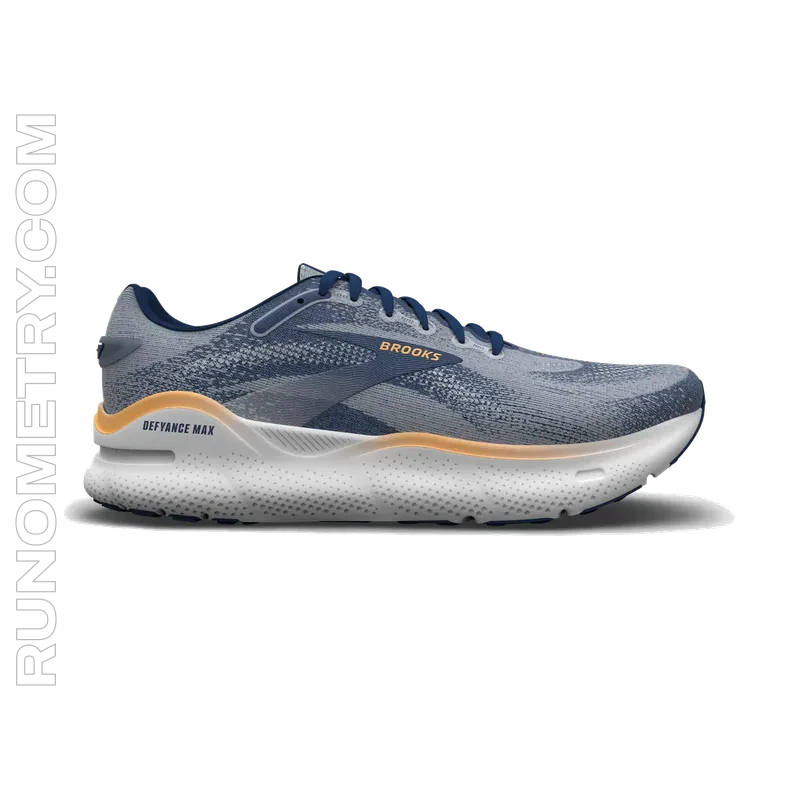 Brooks Defyance Max, Seitenansicht, Weiß