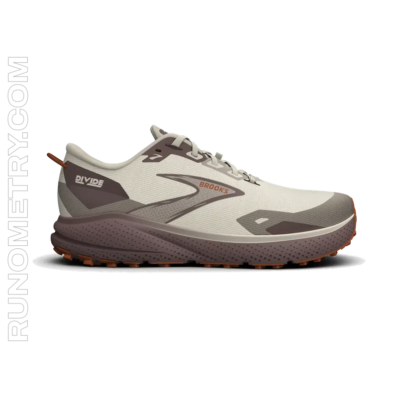 Brooks Divide 6, vista lateral, Cinza