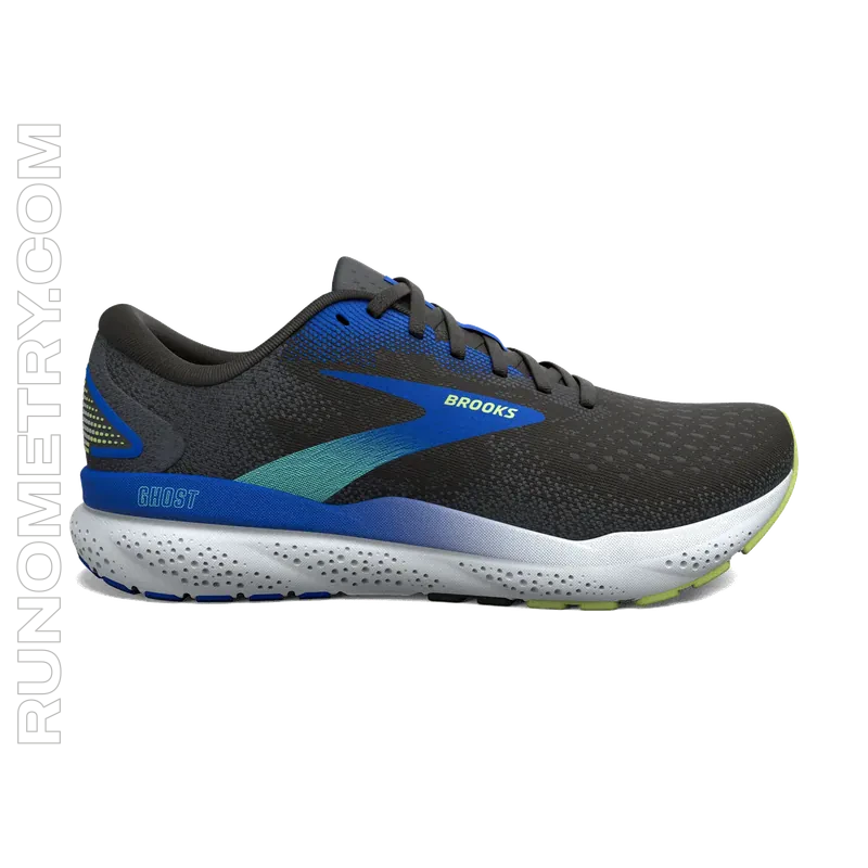 Brooks Ghost 16, widok z boku, Czarny