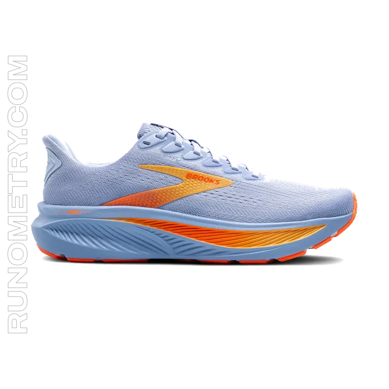 Brooks Ghost 17, Seitenansicht, Blau