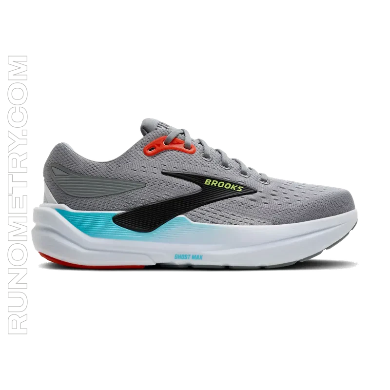 Brooks Ghost Max 3, side view, Grey
