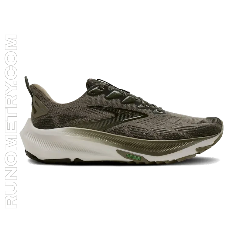Brooks Ghost Trail, vista laterale, Verde
