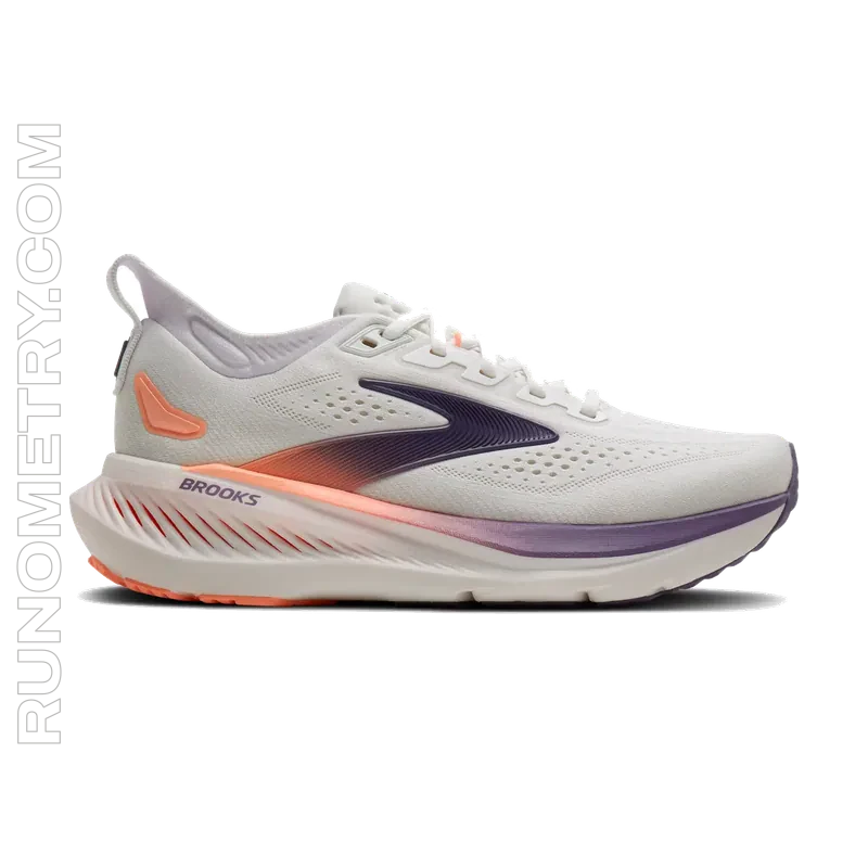 Brooks Glycerin 23, vista lateral, Branco