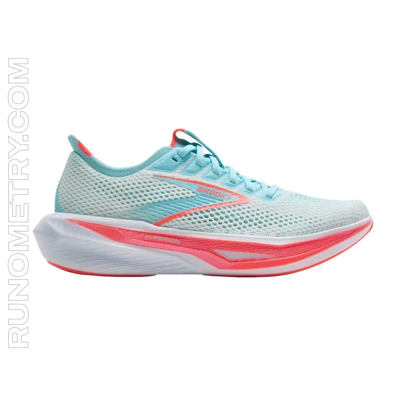 Brooks Hyperion 3, widok z boku, Biały