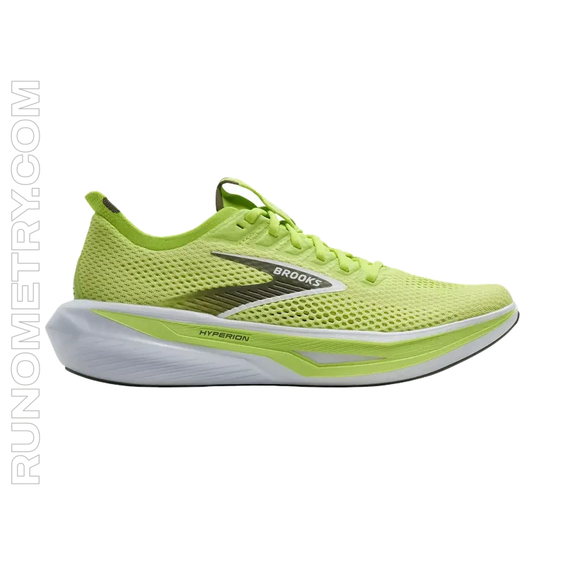Brooks Hyperion 3, vue de côté, Vert